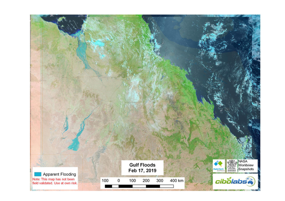 QLD Gulf Flood Update - Feb 17, 2019