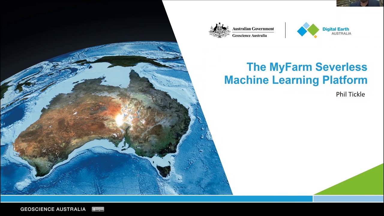 Cibo Labs up in lights at the Digital Earth Australia (DEA) Showcase